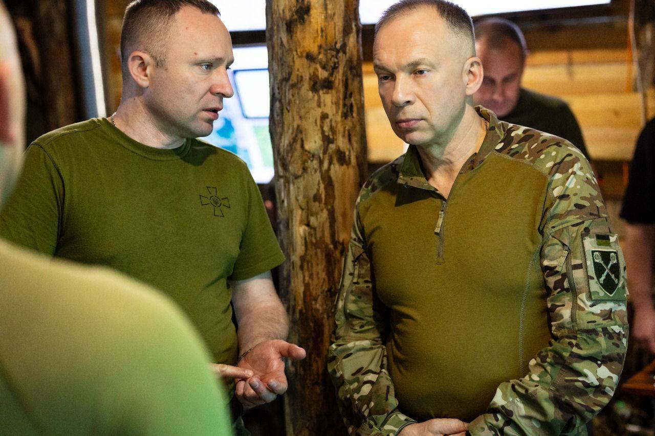 Сирський відвідав підрозділи на Харківщині
