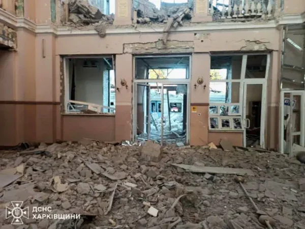 Ворожий атака по місту Лозова