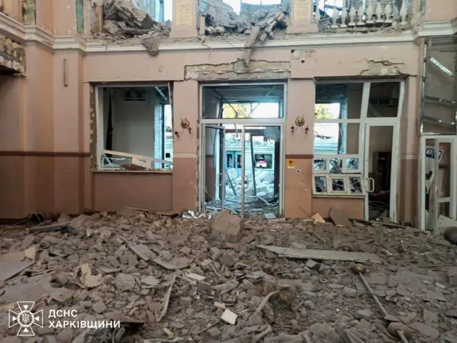 Ворожий атака по місту Лозова