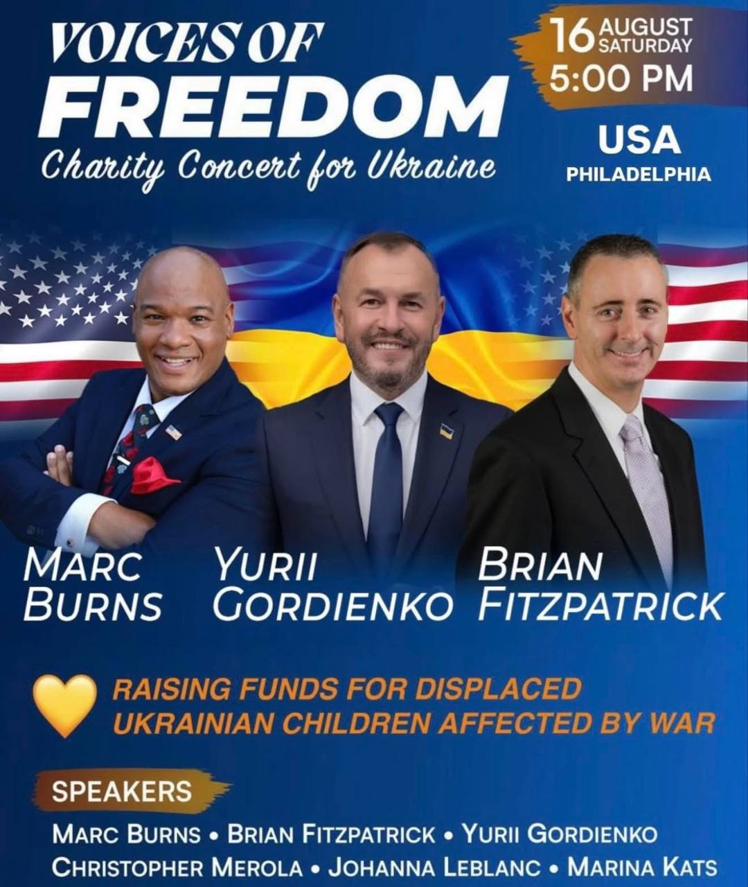“VOICES of FREEDOM ” та підтримка України. Які питання планують обговорити?